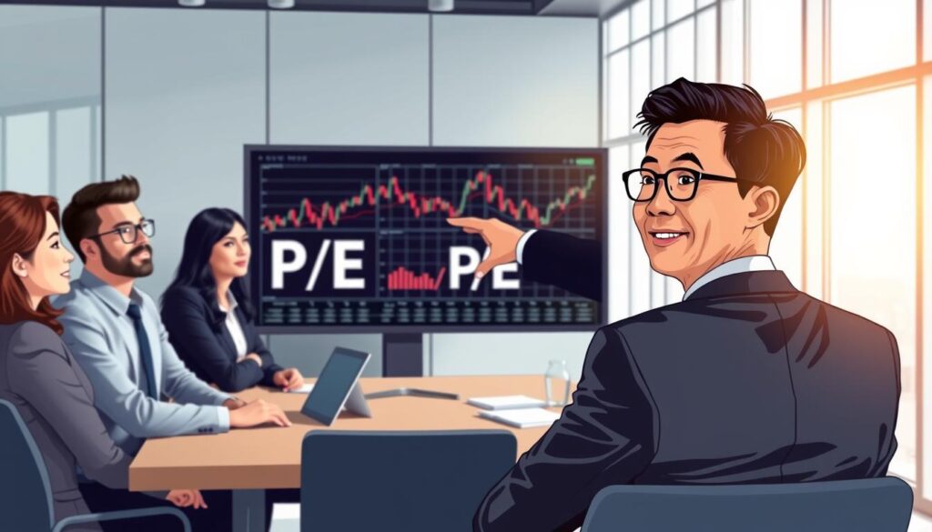 P/E-forhold aktiehandel