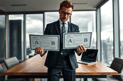 hvad er forskellen på a og b aktier