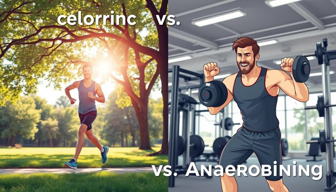 hvad er forskellen på anaerob og aerob træning