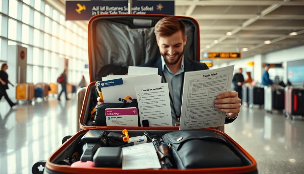 sikkerhed på rejsen